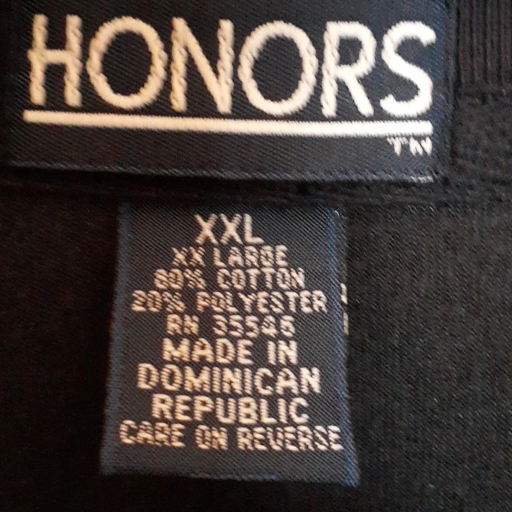 Honors pristine vintage crushed velvet track jacket navy blue emerald green XXL - Picture 3 of 8